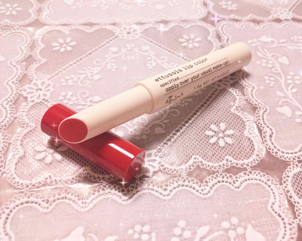 リップカラー/ettusais/口紅を使ったクチコミ（2枚目）