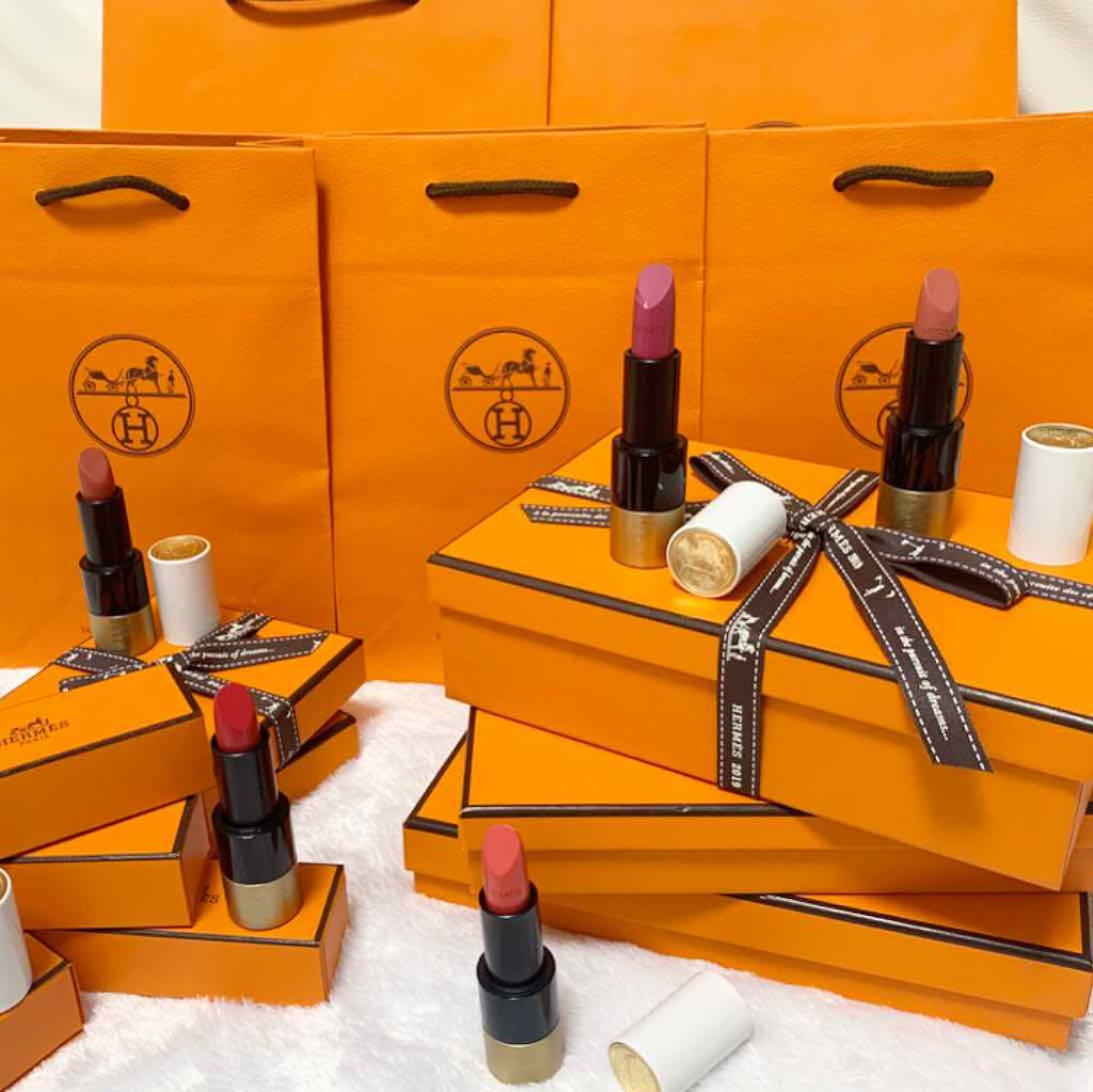 〈ルージュ・エルメス〉 ルージュ ア レーヴル サティネ/エルメス/口紅を使ったクチコミ(1枚目)