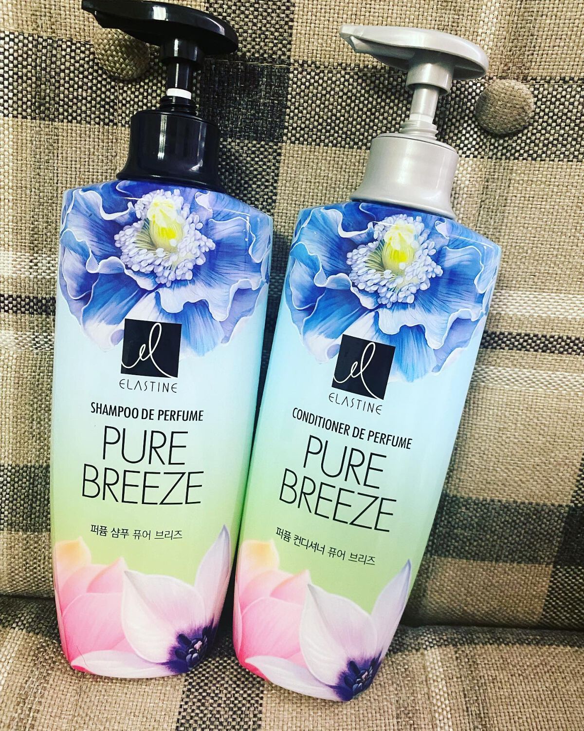 パフュームシャンプー&コンディショナー/エラスチン/シャンプー・コンディショナーを使ったクチコミ(1枚目)