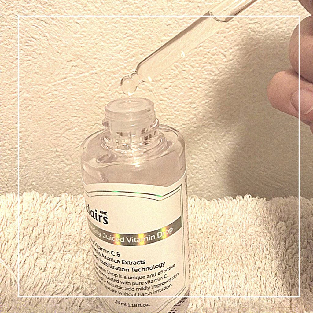 まな\可愛いママでいたい!/ on LIPS 「肌が飲むビタミンジュース🍋/Klairsビタミンドロップ..」(2枚目)