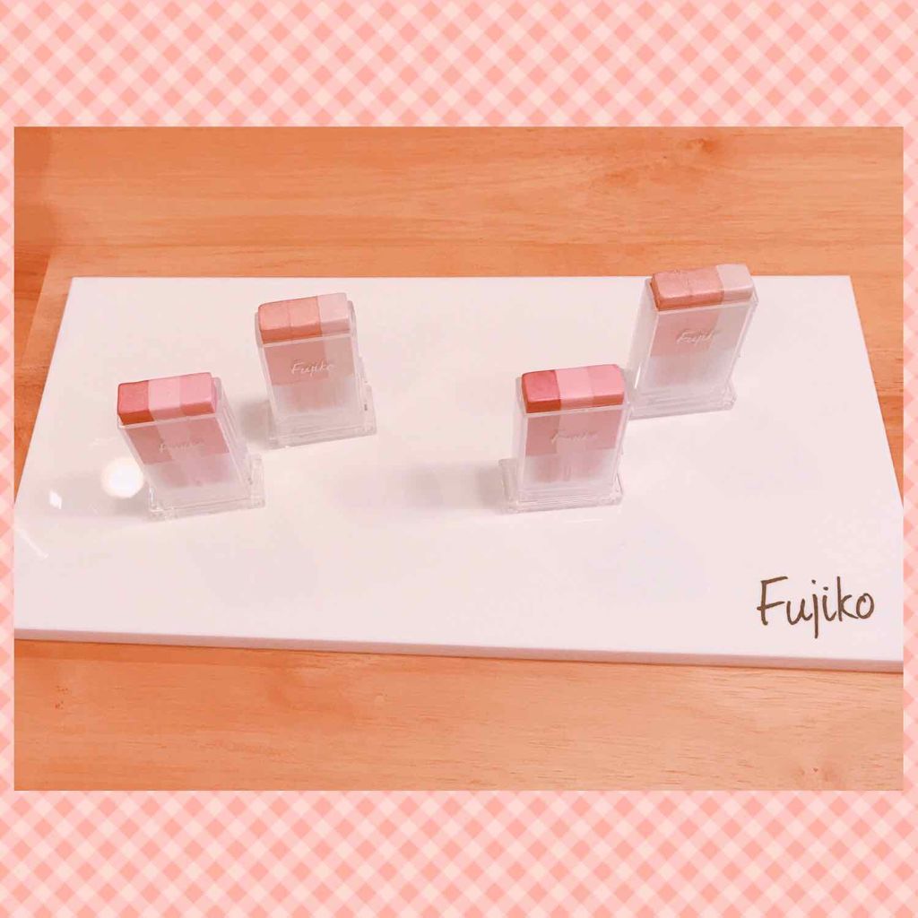 フジコチョークチーク/Fujiko/ジェル・クリームチークを使ったクチコミ(2枚目)