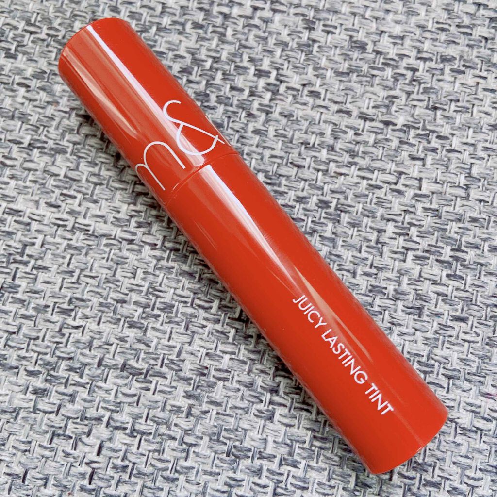 ジューシーラスティングティント/rom&nd/リップティントを使ったクチコミ（1枚目）