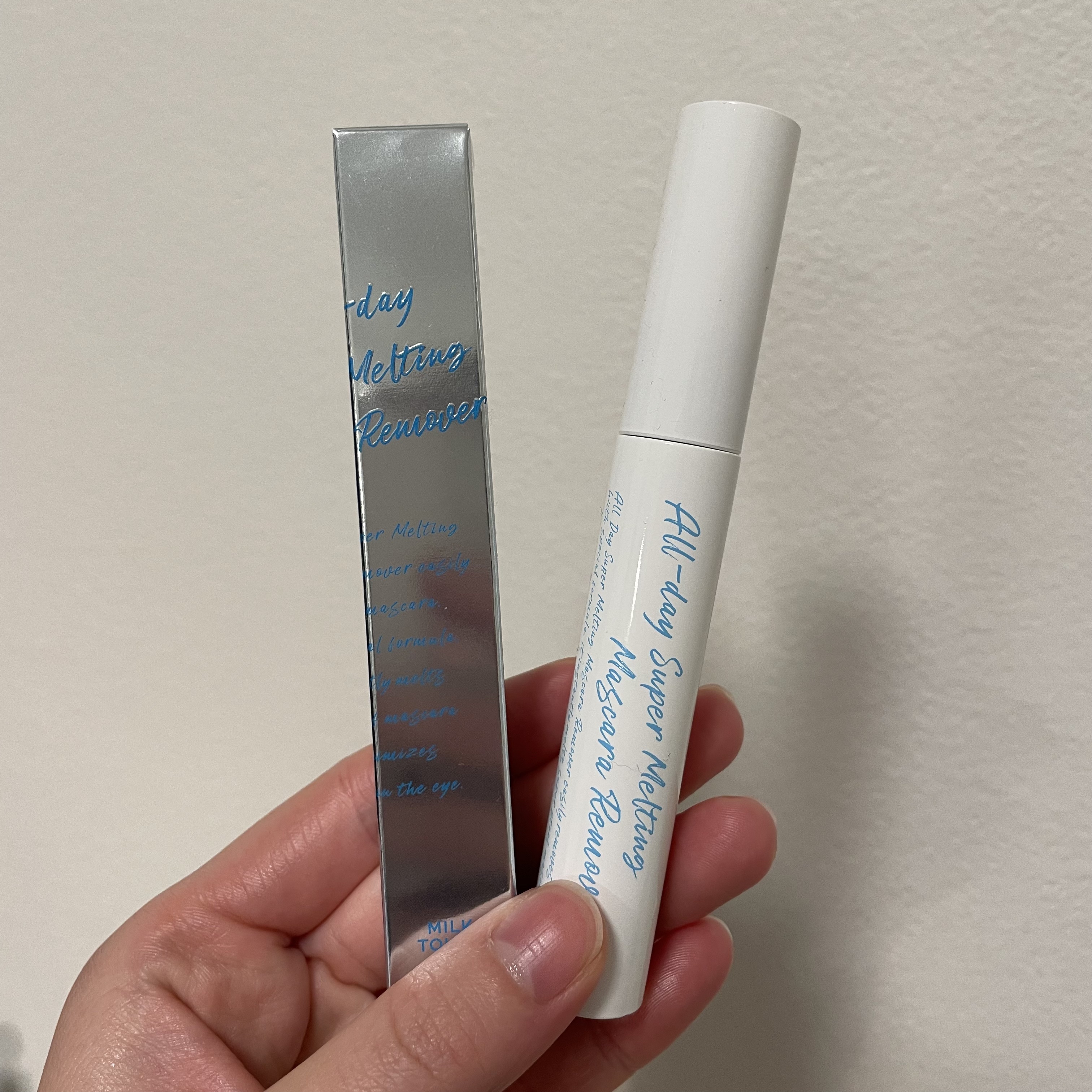 オールデイスーパーメルティングマスカラリムーバー/Milk Touch/ポイントメイクリムーバーを使ったクチコミ（1枚目）