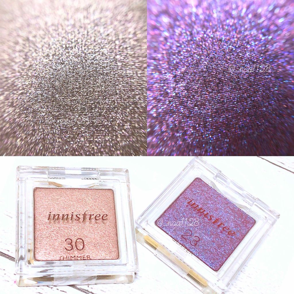 マイアイシャドウ グリッター/innisfree/単色アイシャドウを使ったクチコミ（2枚目）