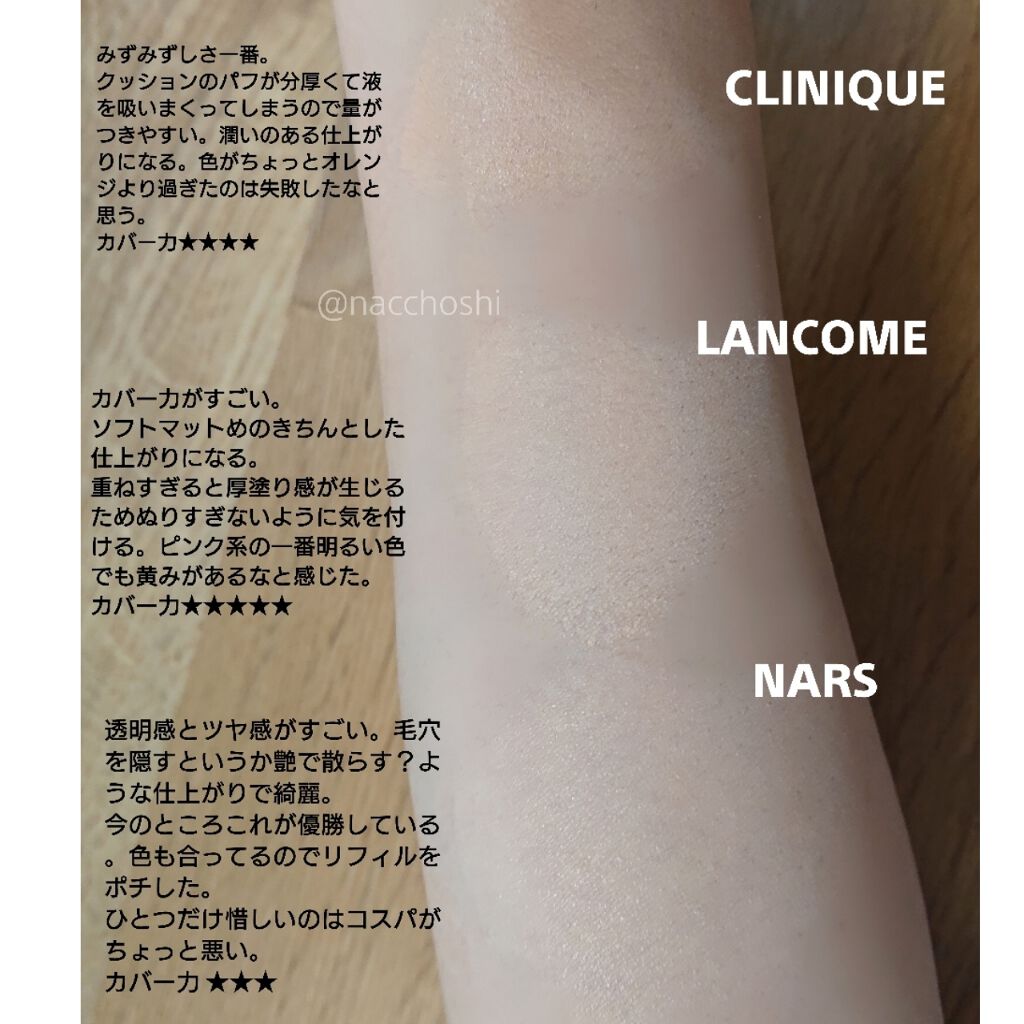 タン イドル ウルトラ クッションコンパクト/LANCOME/クッションファンデーションを使ったクチコミ(3枚目)