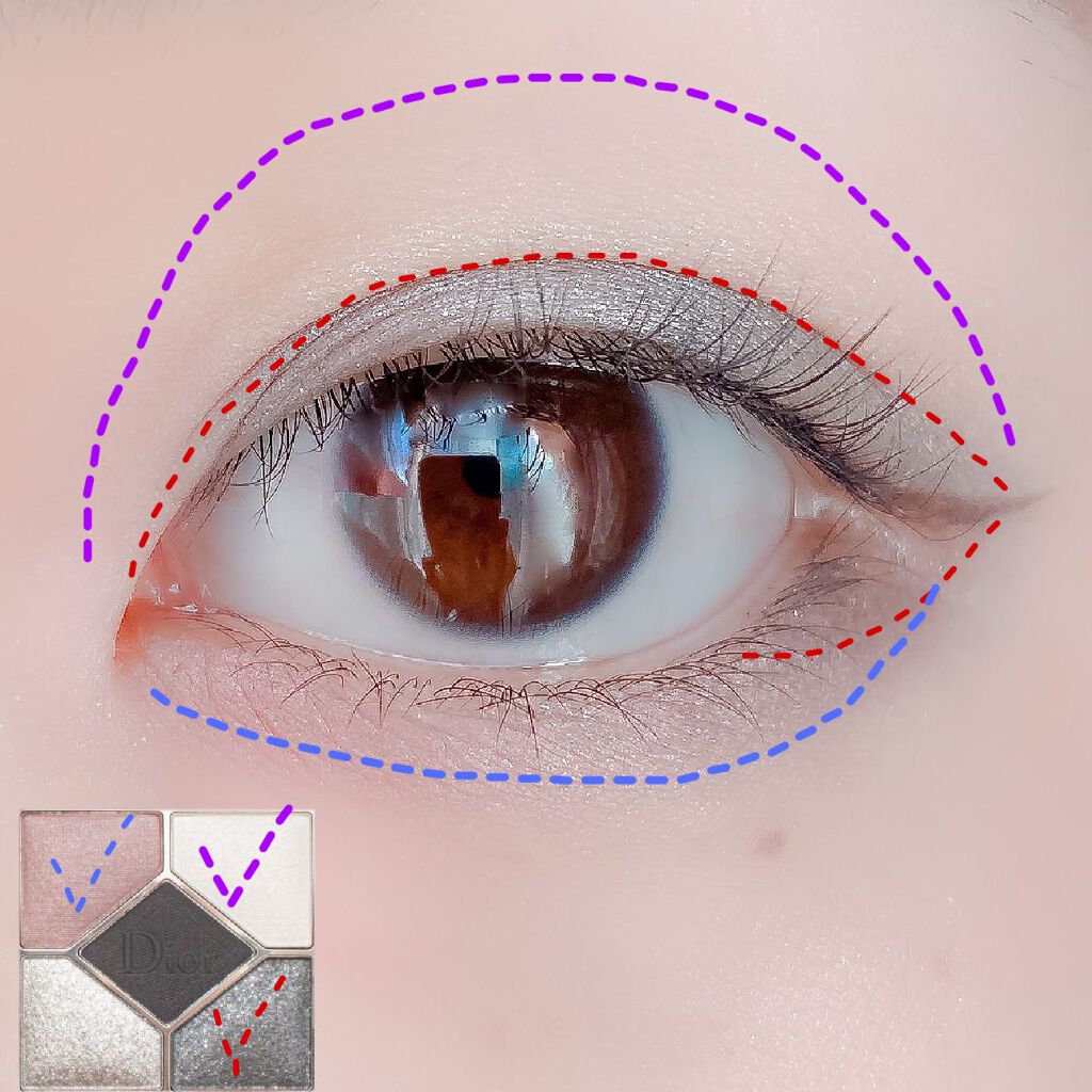 【旧】サンク クルール クチュール/Dior/アイシャドウパレットを使ったクチコミ（2枚目）