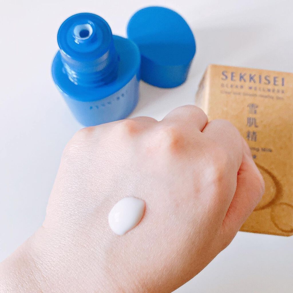 クリアウェルネス スムージング ミルク/雪肌精/乳液を使ったクチコミ(2枚目)