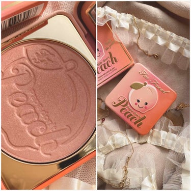 Too Faced パパドントピーチ インフューズド チークのクチコミ「✨トゥーフェイスド　パパドントピーチインフューズドチーク　4180円✨


トゥーフェイスドの.....」（2枚目）