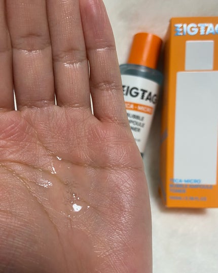 テカマイクロバブルアンプルトナー/ZIGTAG/化粧水を使ったクチコミ(3枚目)