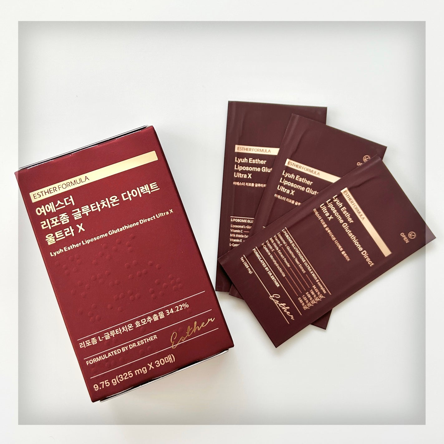 ヨエスターGLTダイレクトウルトラX/ESTHER FORMULA/美容サプリメントを使ったクチコミ(1枚目)