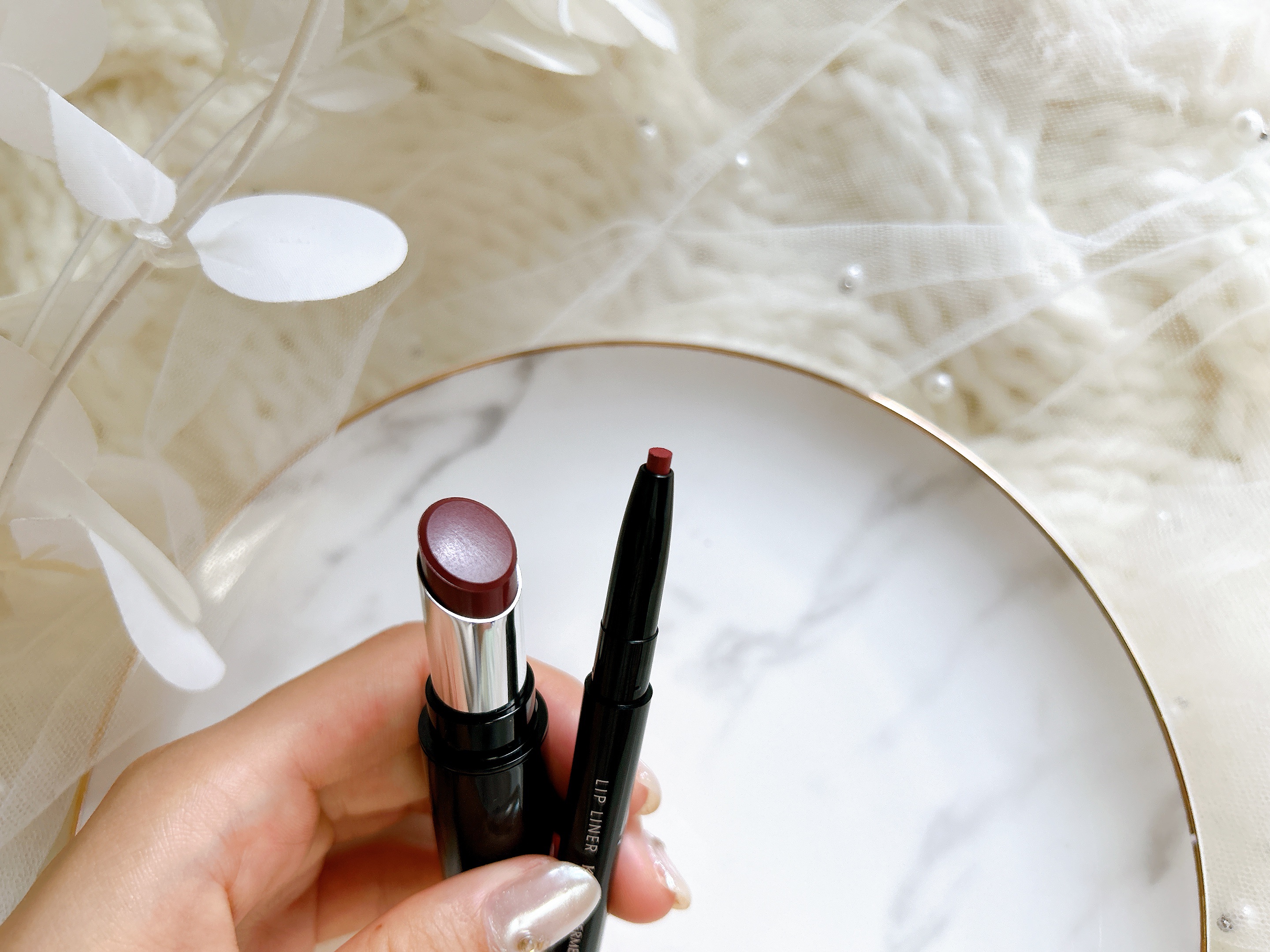 キスミー　フェルム　リップライナーＮ 02 ウォームレッド/キスミー フェルム/リップライナーを使ったクチコミ（3枚目）