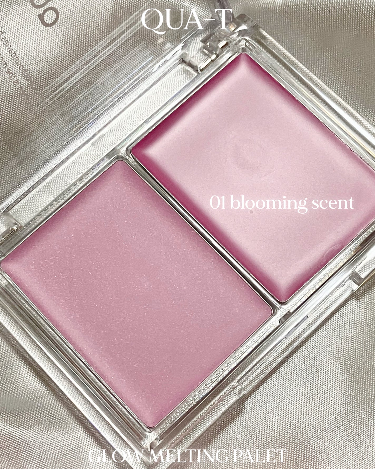 グロウメルティングパレット/QUA-T/ジェル・クリームチークを使ったクチコミ(2枚目)