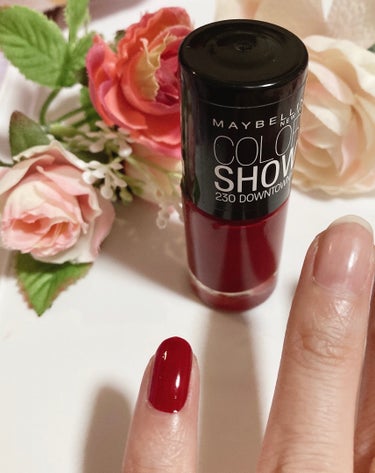 MAYBELLINE NEW YORK カラー ショー ネイル Mのクチコミ「＼見てください！このムラなし感を🩷／

MAYBELLINE NEW YORK
カラー ショー.....」（2枚目）