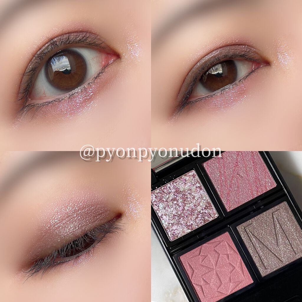 ドラマティックアイカラー (パウダー)/(クリーム)/マキアージュ/アイシャドウパレットを使ったクチコミ（1枚目）