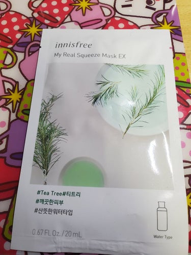 Qoo10でパックの福袋を買ったので備忘録

innisfree My Real Sqeeze Mask EX [TeaTree]

【シート】薄めで肌に密着しやすいシート。おでこあたりに2つ出っ張りが