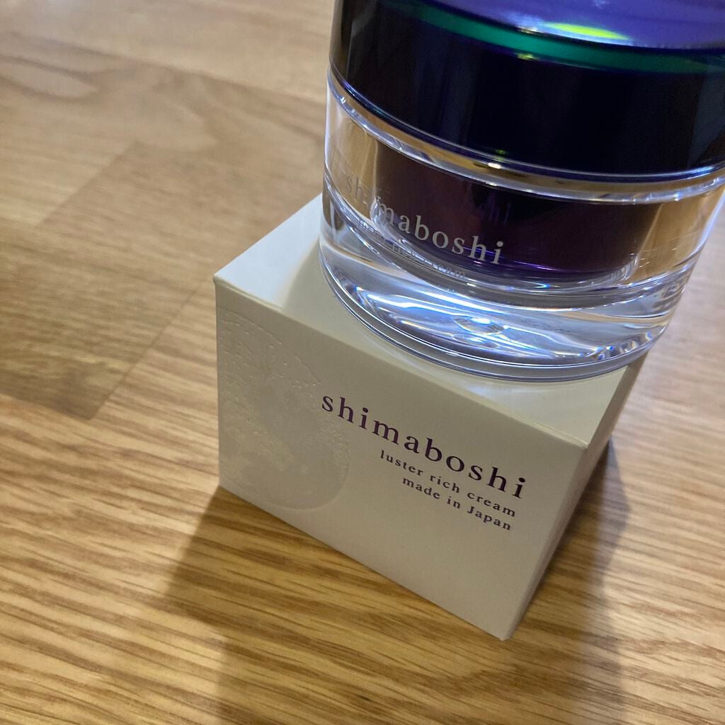ラスターリッチクリーム/shimaboshi/フェイスクリームを使ったクチコミ(1枚目)