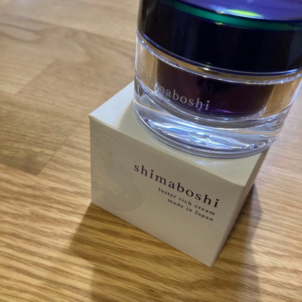 ラスターリッチクリーム/shimaboshi/フェイスクリームを使ったクチコミ(1枚目)