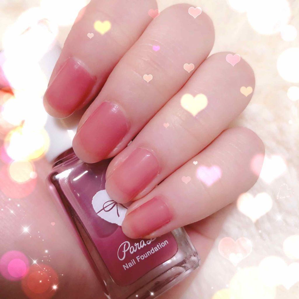 ネイルファンデーション/パラドゥ/マニキュアを使ったクチコミ（2枚目）