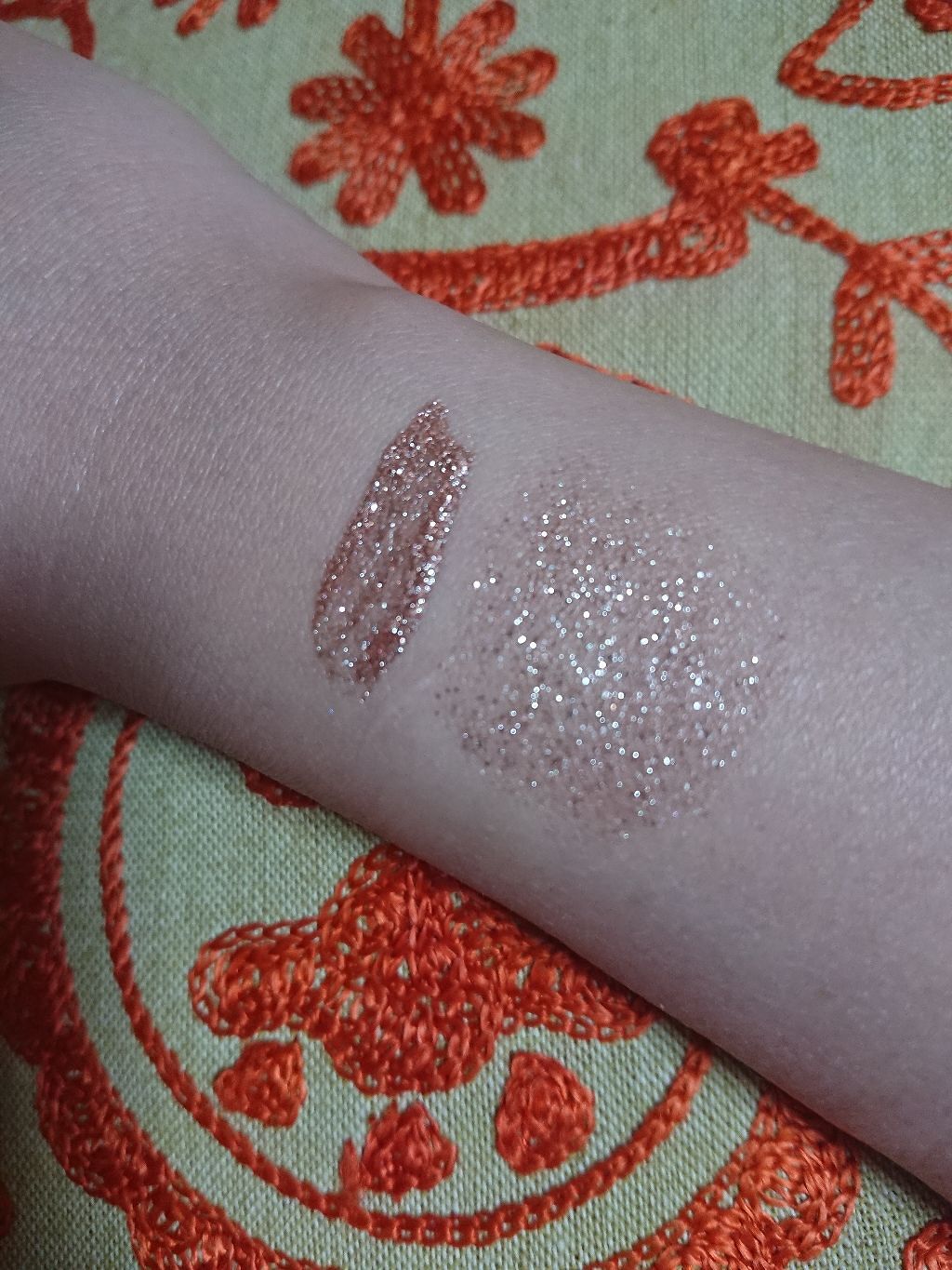 アイメタルグリッター/HOLIKA HOLIKA/グリッターを使ったクチコミ（2枚目）