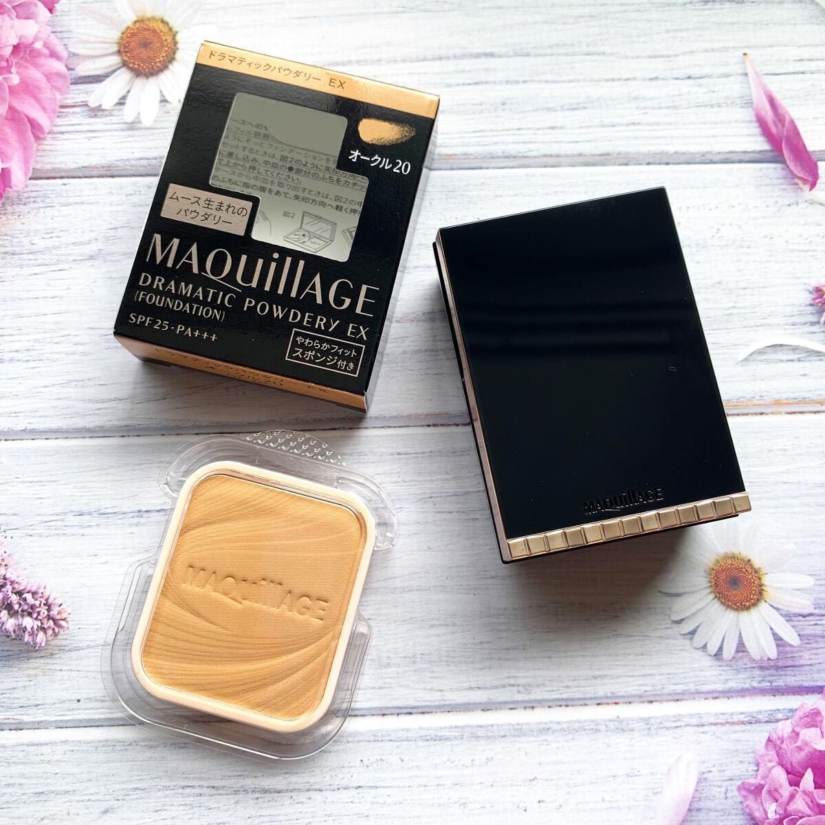ドラマティックパウダリー EX/マキアージュ/パウダーファンデーションを使ったクチコミ（1枚目）