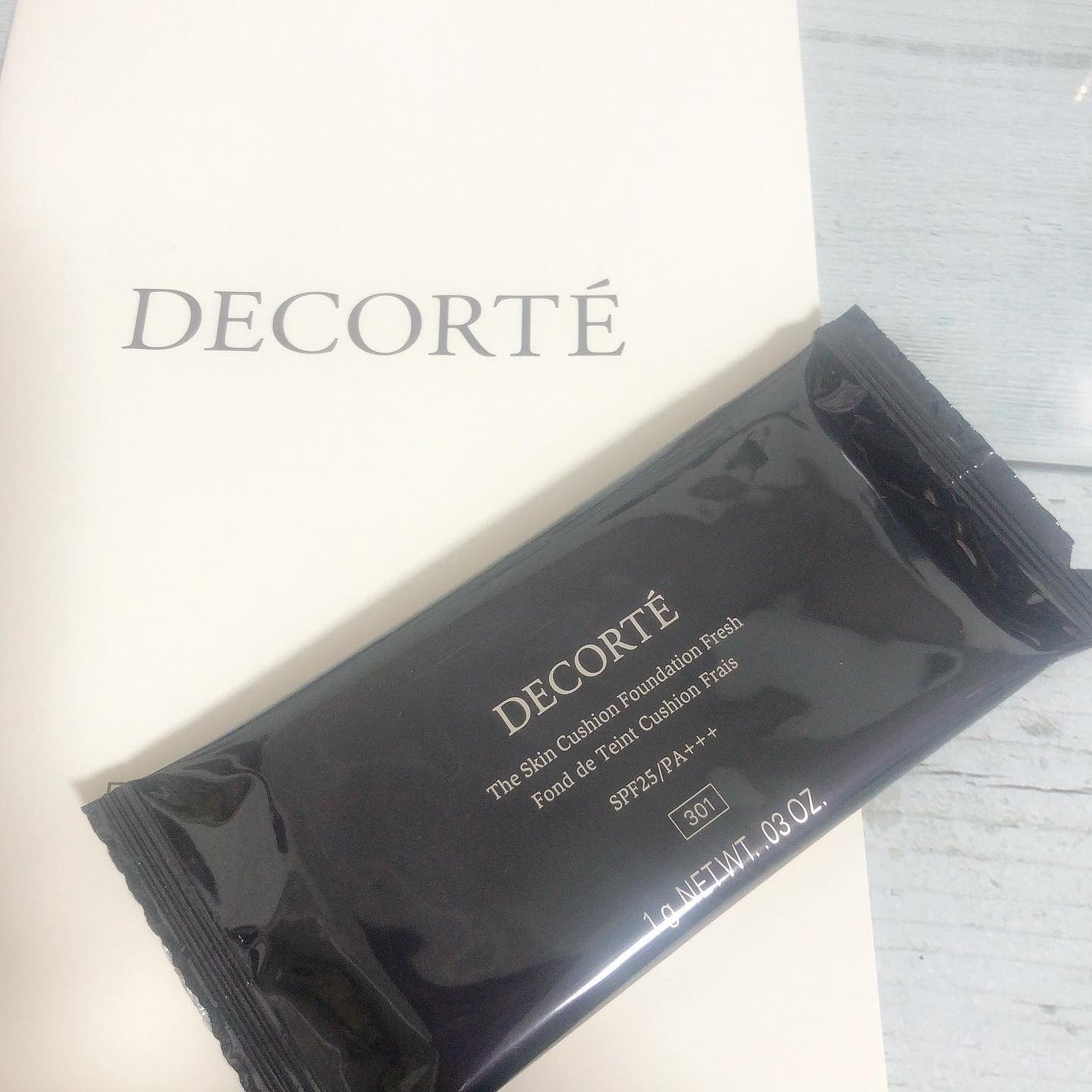 ザ スキン クッションファンデーション フレッシュ/DECORTÉ/クッションファンデーションを使ったクチコミ(5枚目)