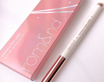 トゥインクルペンライナー/rom&nd/リキッドアイライナーを使ったクチコミ(5枚目)