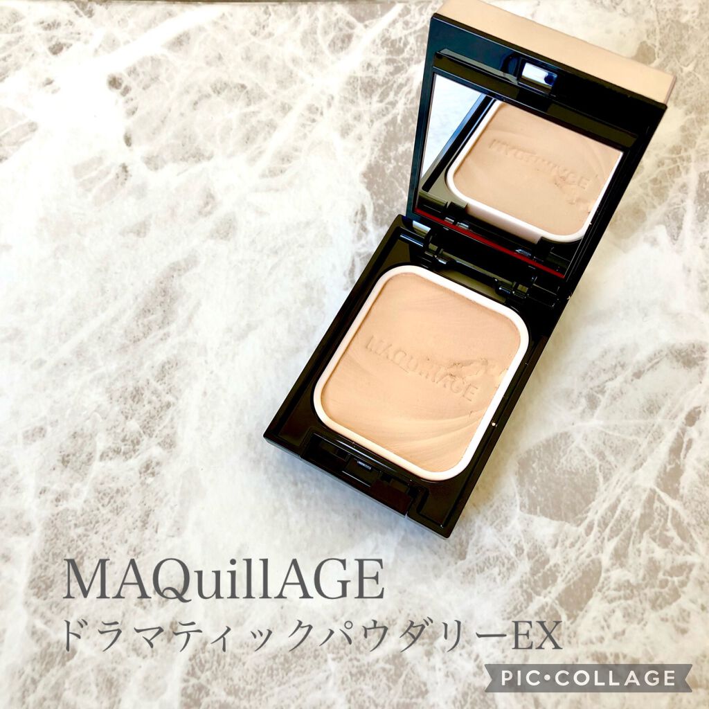 ドラマティックパウダリー EX/マキアージュ/パウダーファンデーションを使ったクチコミ(1枚目)