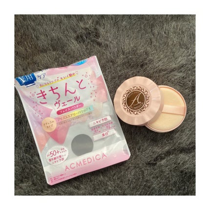 アクメディカ 薬用 フェイスパウダー ナチュラル/ナリスアップ/パウダーファンデーションを使ったクチコミ(1枚目)