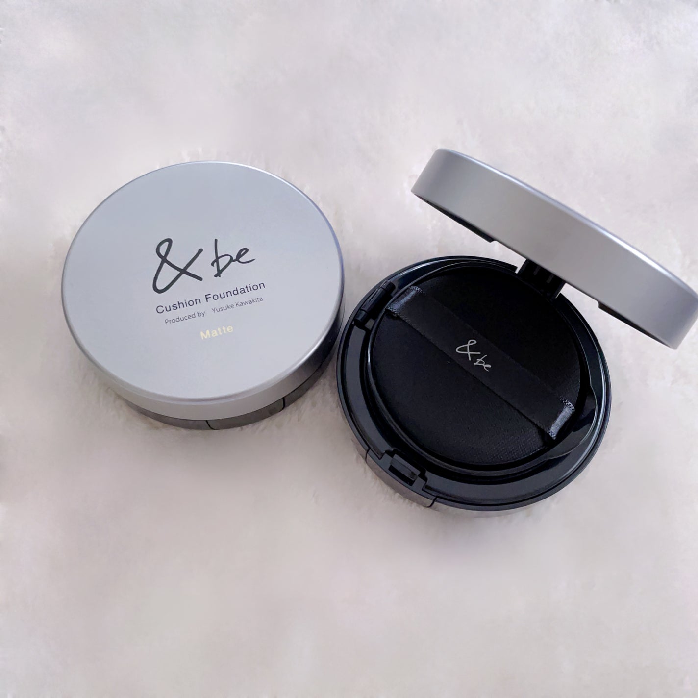 クッションファンデーション マット/&be/クッションファンデーションを使ったクチコミ(1枚目)