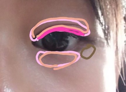 UR GLAM BLOOMING EYE COLOR PALETTE/U R GLAM/アイシャドウパレットを使ったクチコミ(4枚目)