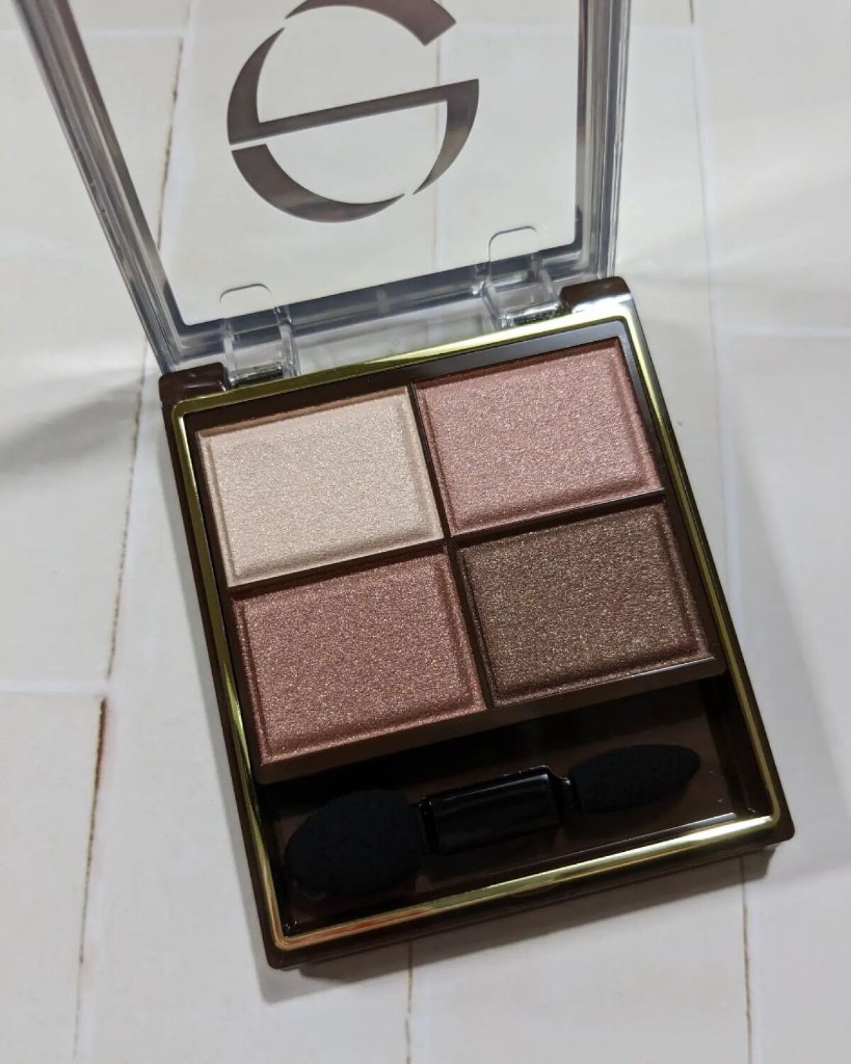 スキニーリッチシャドウ/excel/アイシャドウパレットを使ったクチコミ（3枚目）