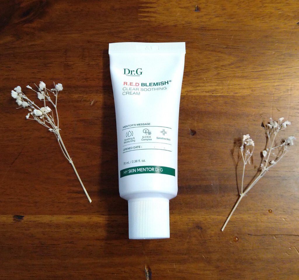 レッドB・Cスムージングクリーム/Dr.G/フェイスクリームを使ったクチコミ(1枚目)