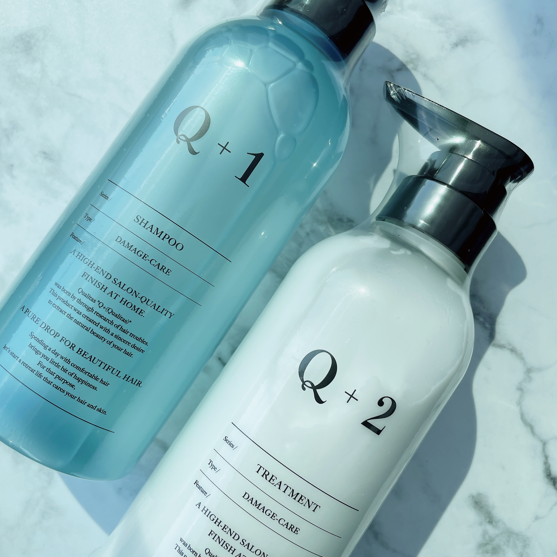 ダメージケアシャンプー/トリートメント　 トリートメント（400ml）/クオリタス/サロンシャンプーを使ったクチコミ（1枚目）