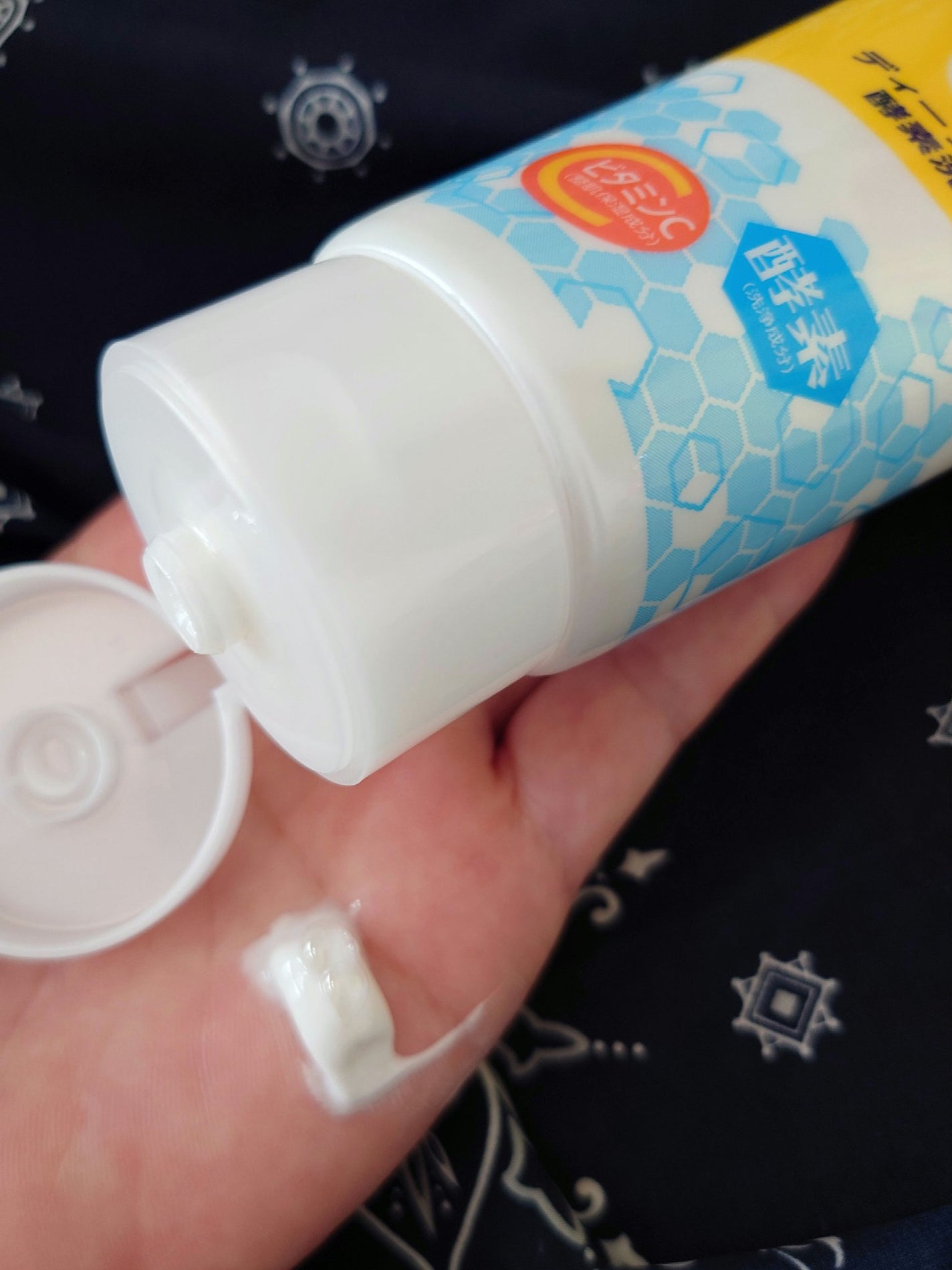 ディープクリア酵素洗顔	/メラノCC/洗顔フォームを使ったクチコミ(3枚目)