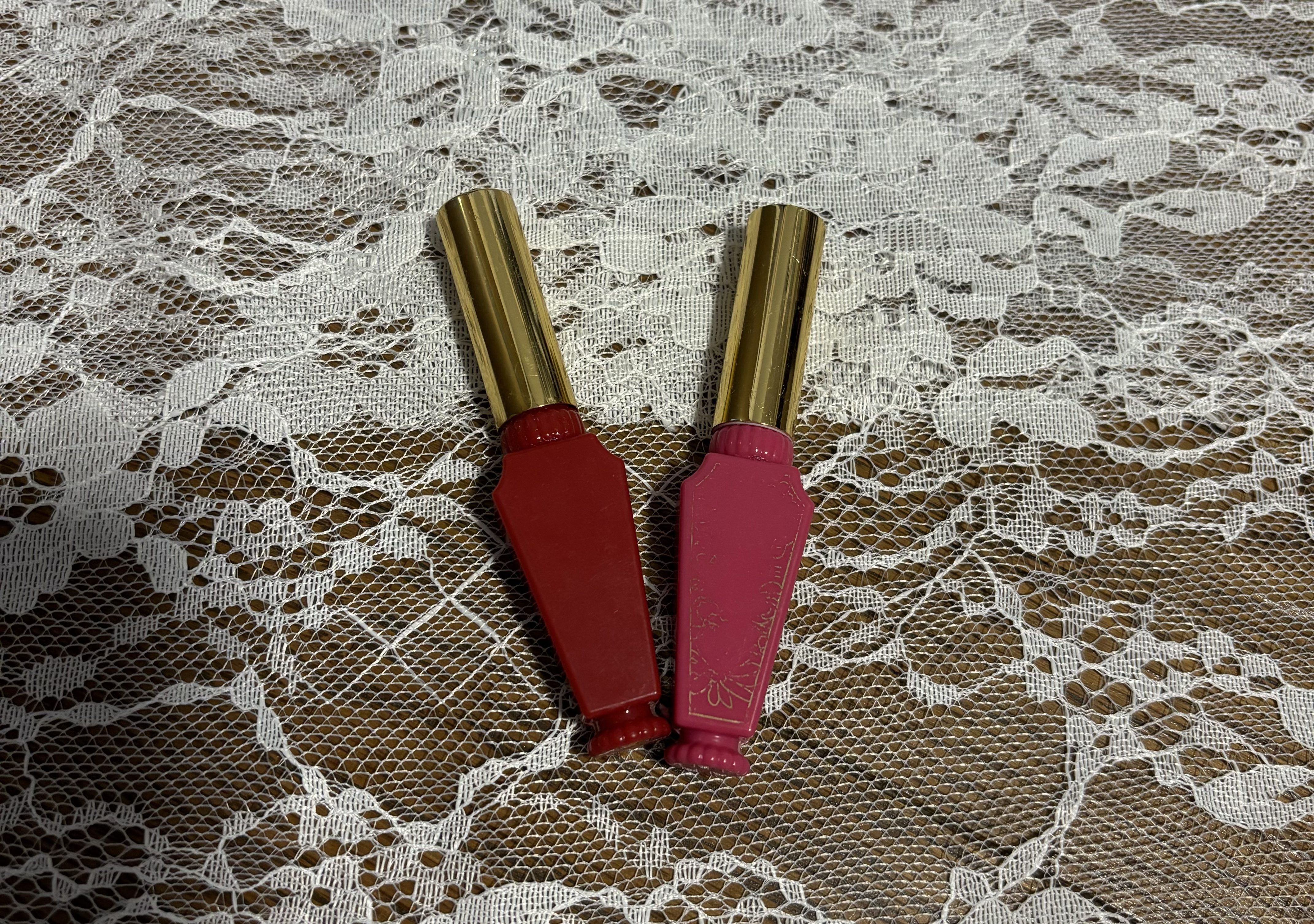 キャンメイク リップティントシロップのクチコミ「キャンメイク

リップティントシロップ 
02 ストロベリーシロップ
03 アザレアシロップ
.....」（1枚目）