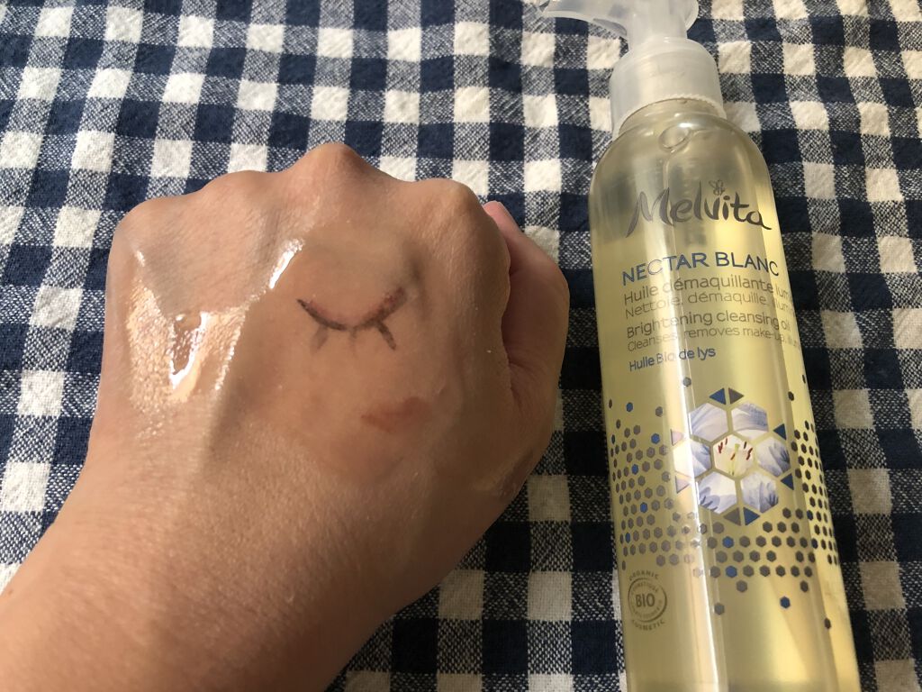 ネクターブラン クレンジングオイル /Melvita/オイルクレンジングを使ったクチコミ（3枚目）