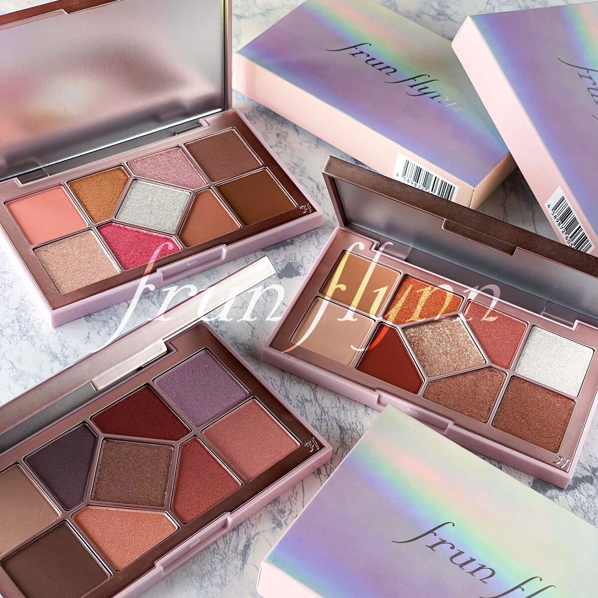 シャインユー アイシャドウパレット 02 黄昏時に煌めく木曜日/frunflynn/アイシャドウパレットを使ったクチコミ（2枚目）