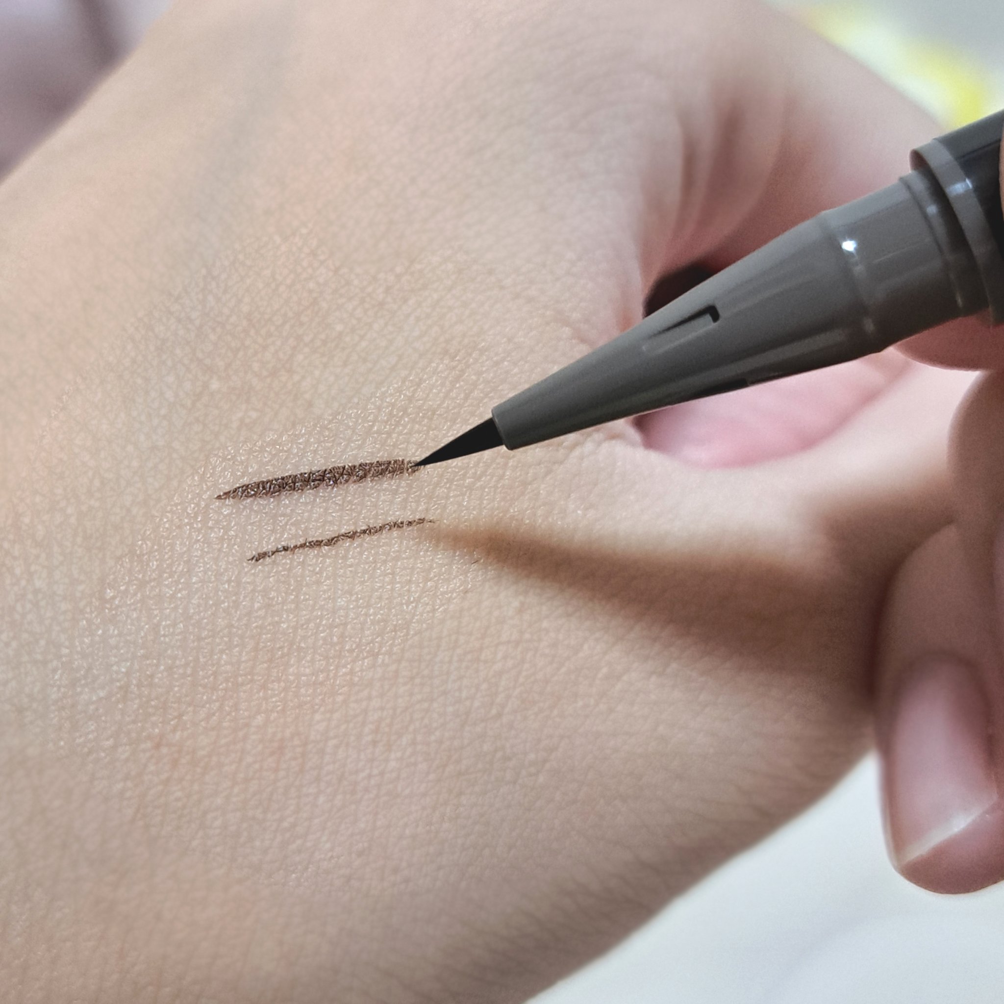 ブレぴたライナー 10 なじみブラック/CEZANNE/アイライナーを使ったクチコミ（3枚目）