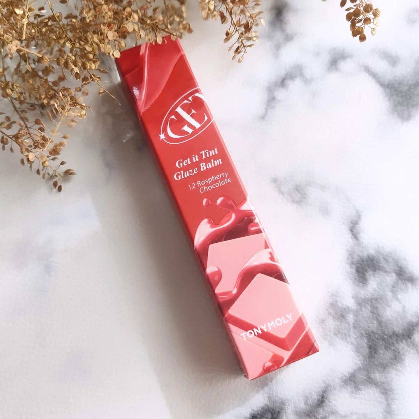 ゲットイットティントグレーズバーム/TONYMOLY/リップティントを使ったクチコミ(6枚目)