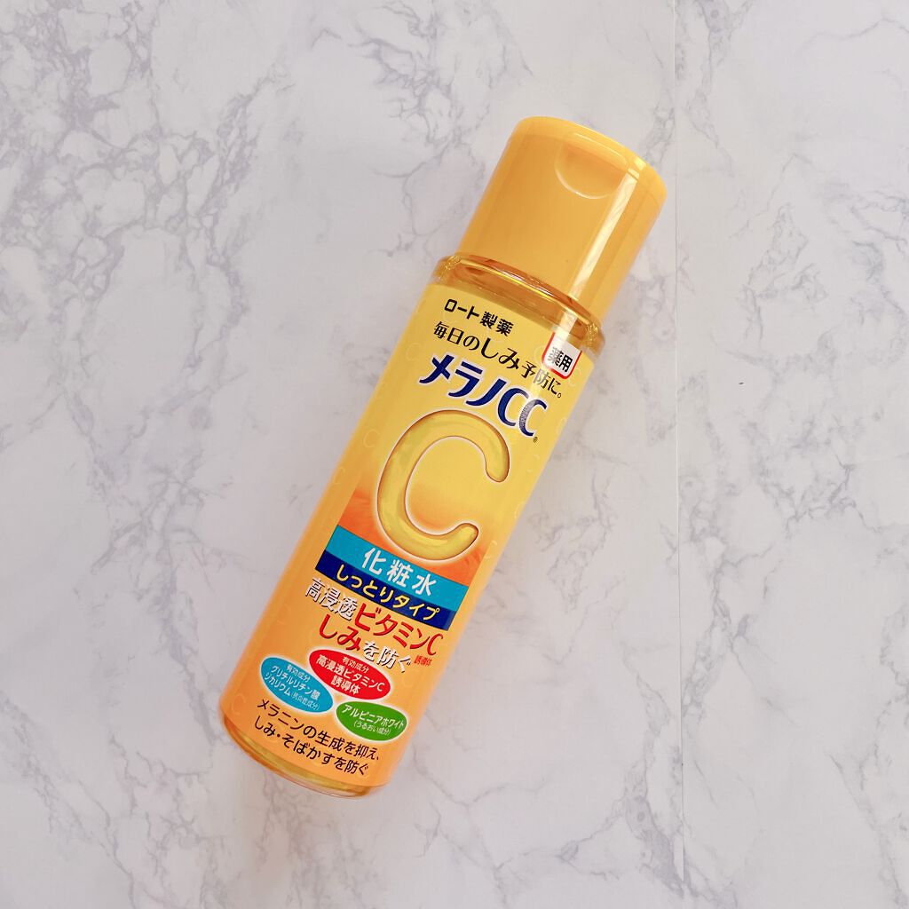 薬用しみ対策 美白化粧水 しっとりタイプ/メラノCC/化粧水を使ったクチコミ(1枚目)