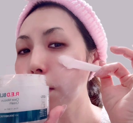 レッドブレミッシュ クリアモイスチャークリーム/Dr.G/フェイスクリームを使ったクチコミ(2枚目)