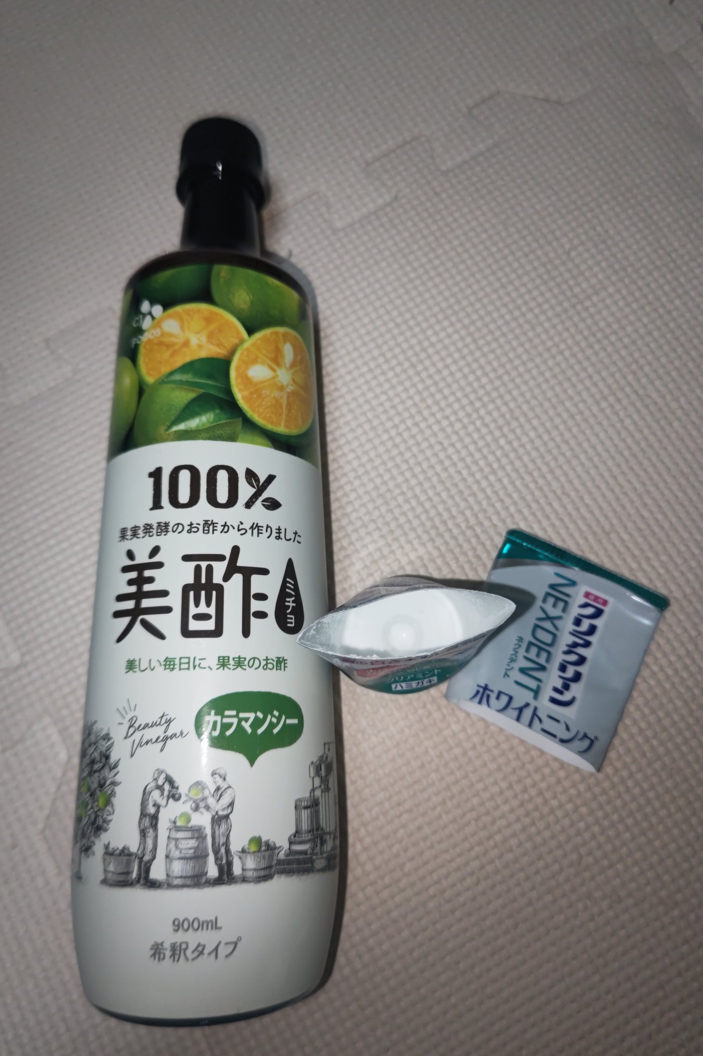 クリアクリーンホワイトニング 薬用ハミガキ/クリアクリーン/歯磨き粉を使ったクチコミ(1枚目)