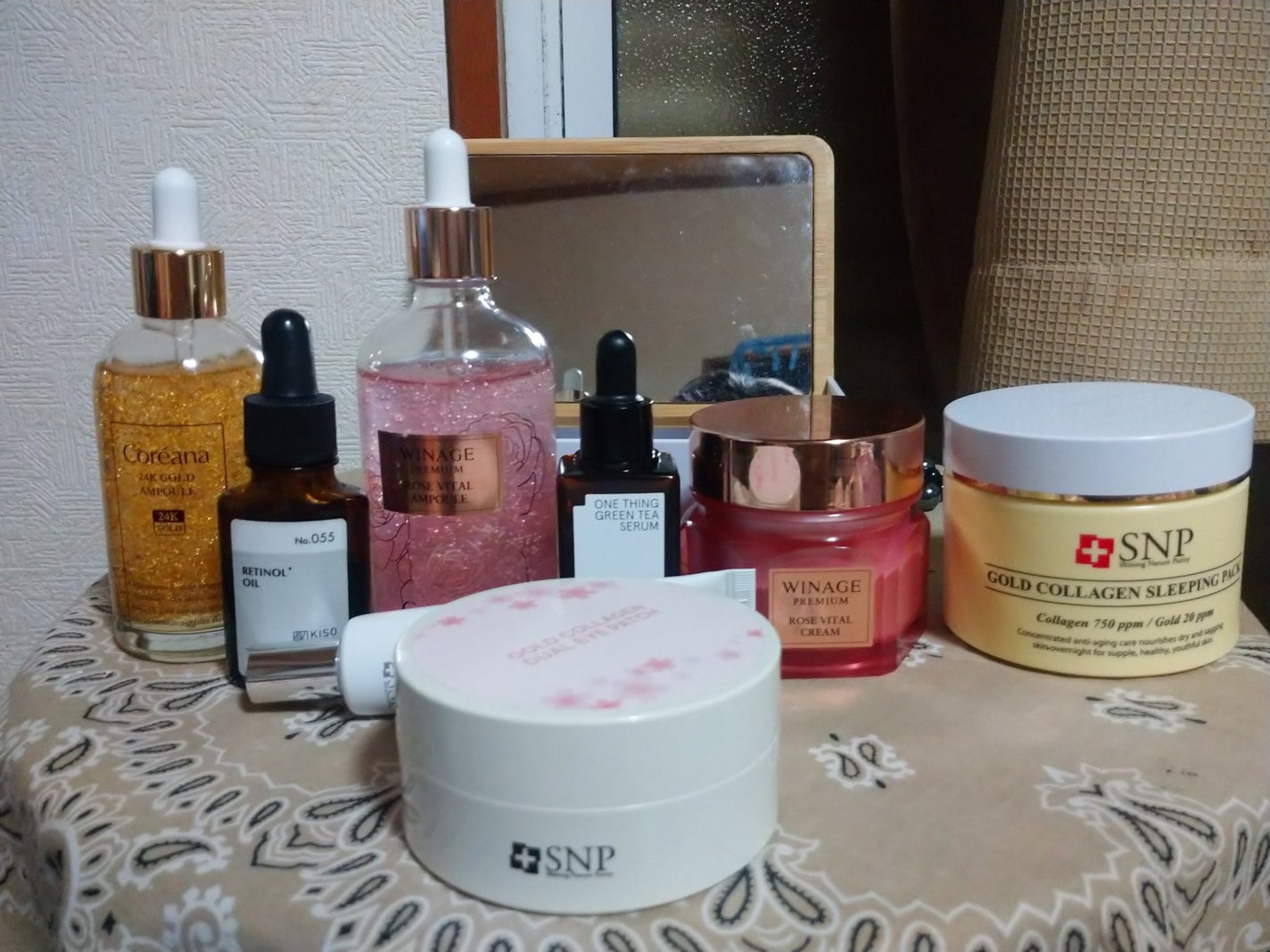 SNP ゴールド コラーゲン スリーピング パック/SNP/シートマスク・パックを使ったクチコミ(3枚目)