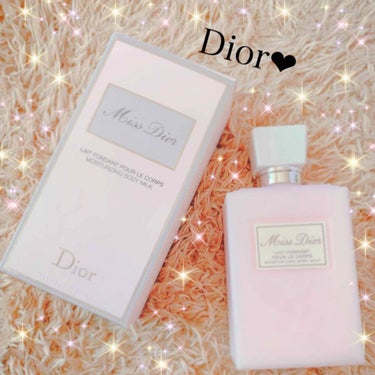 ミス ディオール ボディ ミルク/Dior/ボディミルクを使ったクチコミ（1枚目）