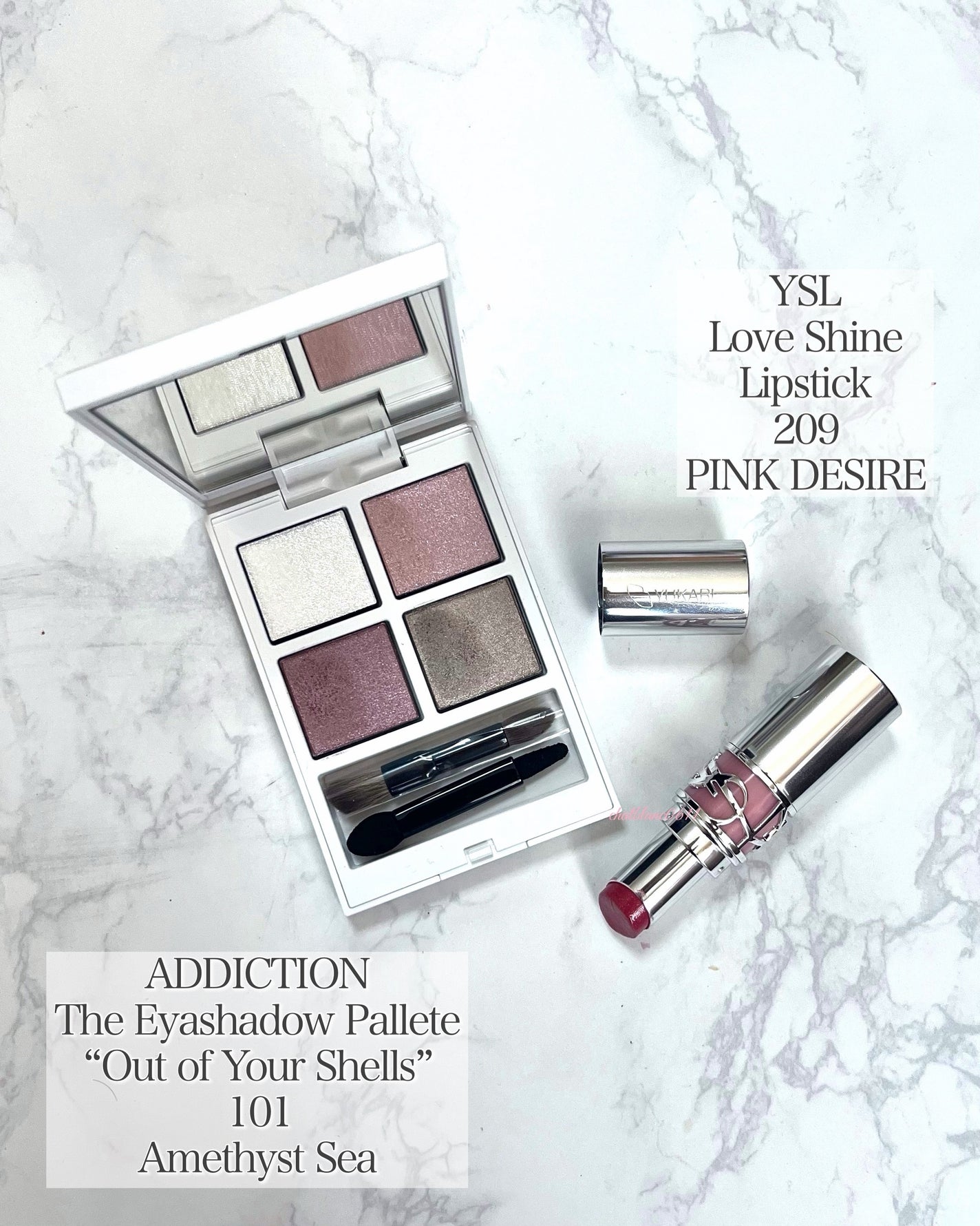 アディクション ザ アイシャドウ パレット “アウト オブ ユア シェル”/ADDICTION/アイシャドウパレットを使ったクチコミ(3枚目)