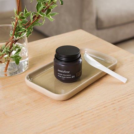 スーパーヴォルカニック ポア クレイマスク/innisfree/洗い流すパック・マスクを使ったクチコミ(2枚目)