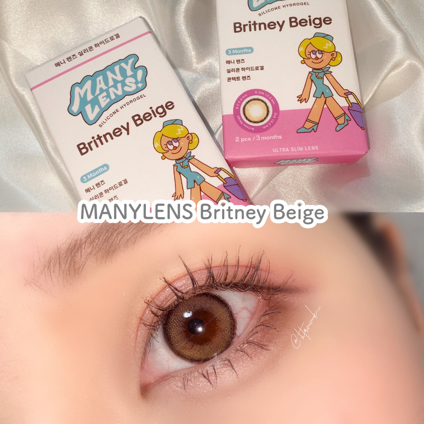 MANY LENS/MANY LENS/カラーコンタクトレンズを使ったクチコミ(1枚目)