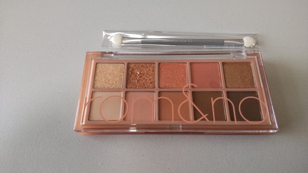 ベターザンパレット/rom&nd/アイシャドウパレットを使ったクチコミ(3枚目)