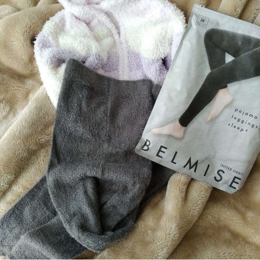 パジャマレギンスsleep＋/BELMISE/着圧ソックス・レギンスを使ったクチコミ（3枚目）