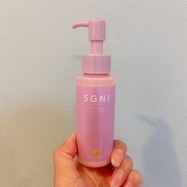 SGNI モイストミルク のクチコミ「SGNIから新しいヘアミルクが出たよ😁

80ml  1699円（税込）

ナノの力でパサつく.....」（2枚目）